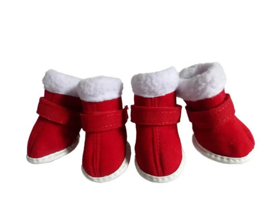 4 Piece Santa Bootie