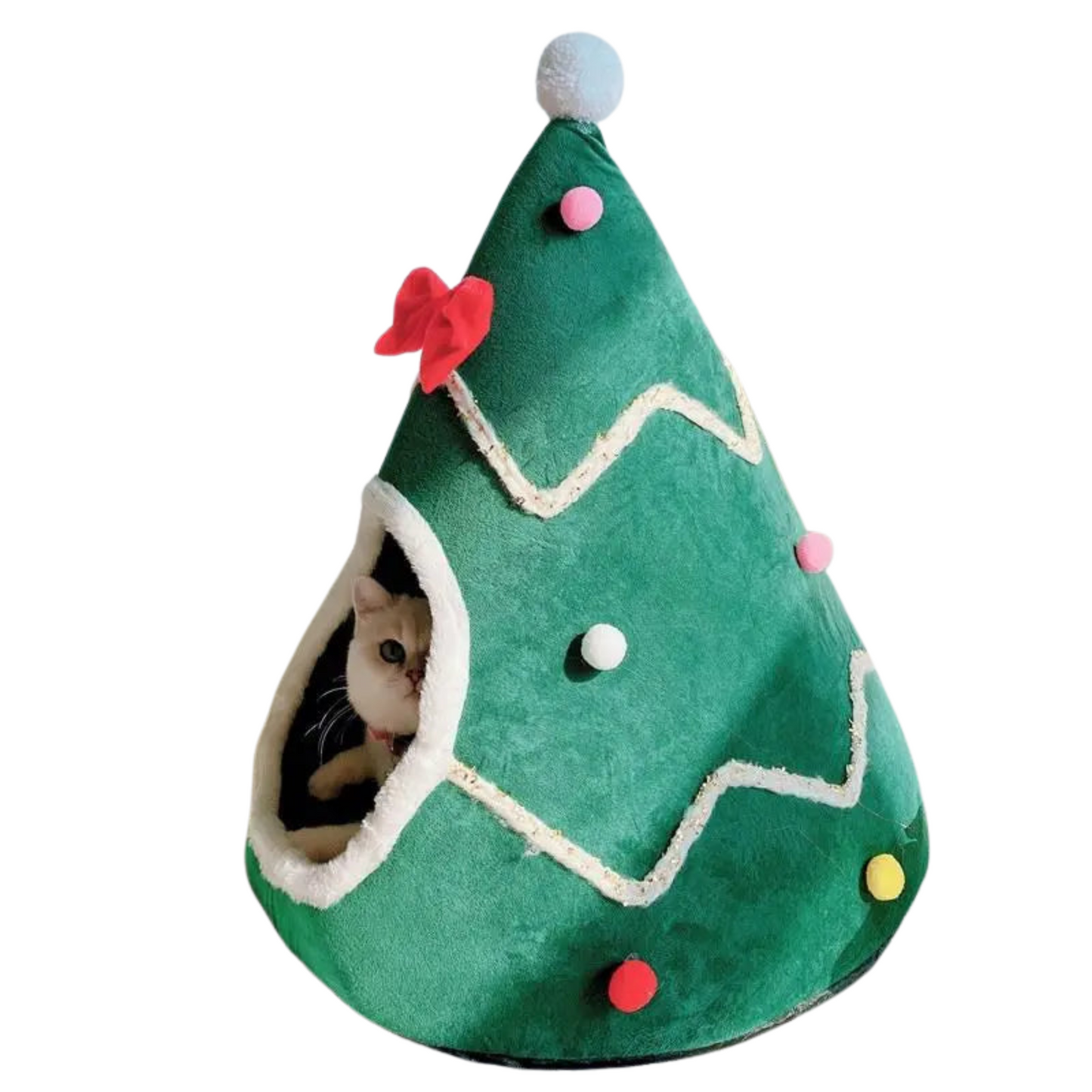 Christmas Cat House