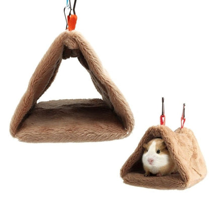 Fuzzy Bird Hanging Hammock