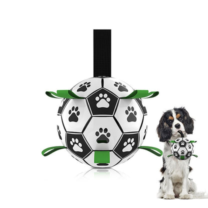 Interactive Dog Toys Pet Football Toys with Grappling Hook