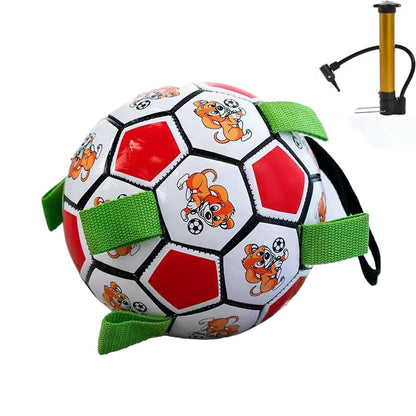 Interactive Dog Toys Pet Football Toys with Grappling Hook