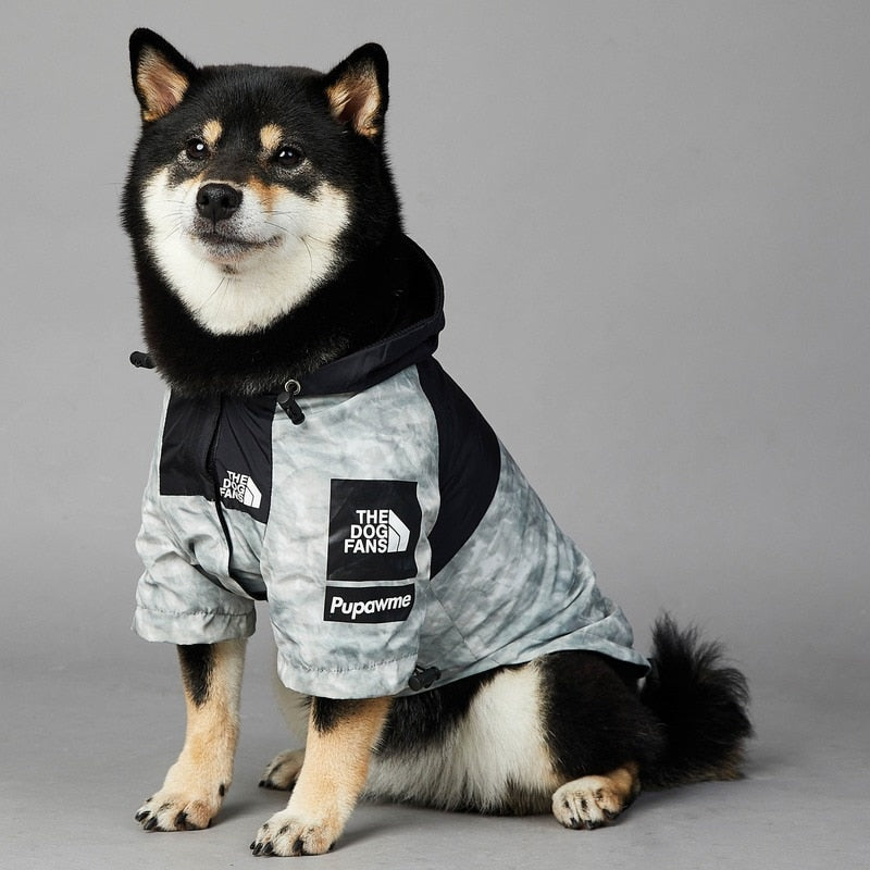 Stylish Dog Raincoat and Windbreaker: Keep Your Pup Cozy