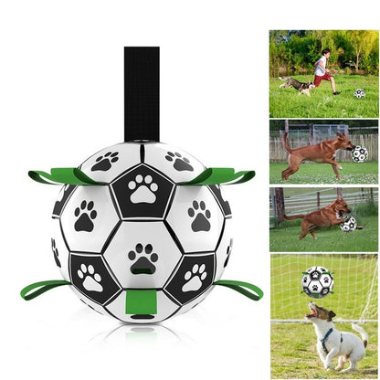 Interactive Dog Toys Pet Football Toys with Grappling Hook