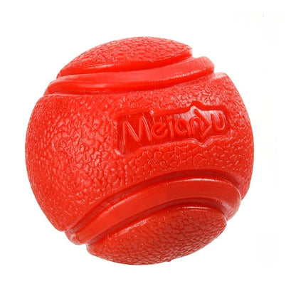 Dog Ball Indestructible Chew Bouncy Rubber Ball