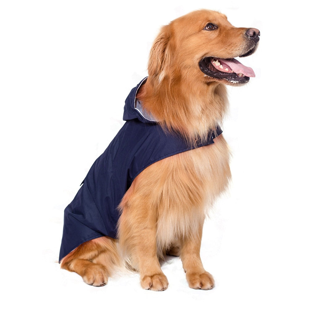 Reflective Dog Raincoat: Stay Dry in Style!