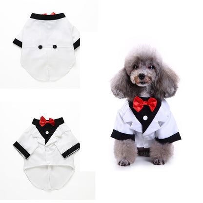 Gentleman Dog Clothes Dog Wedding Outfit