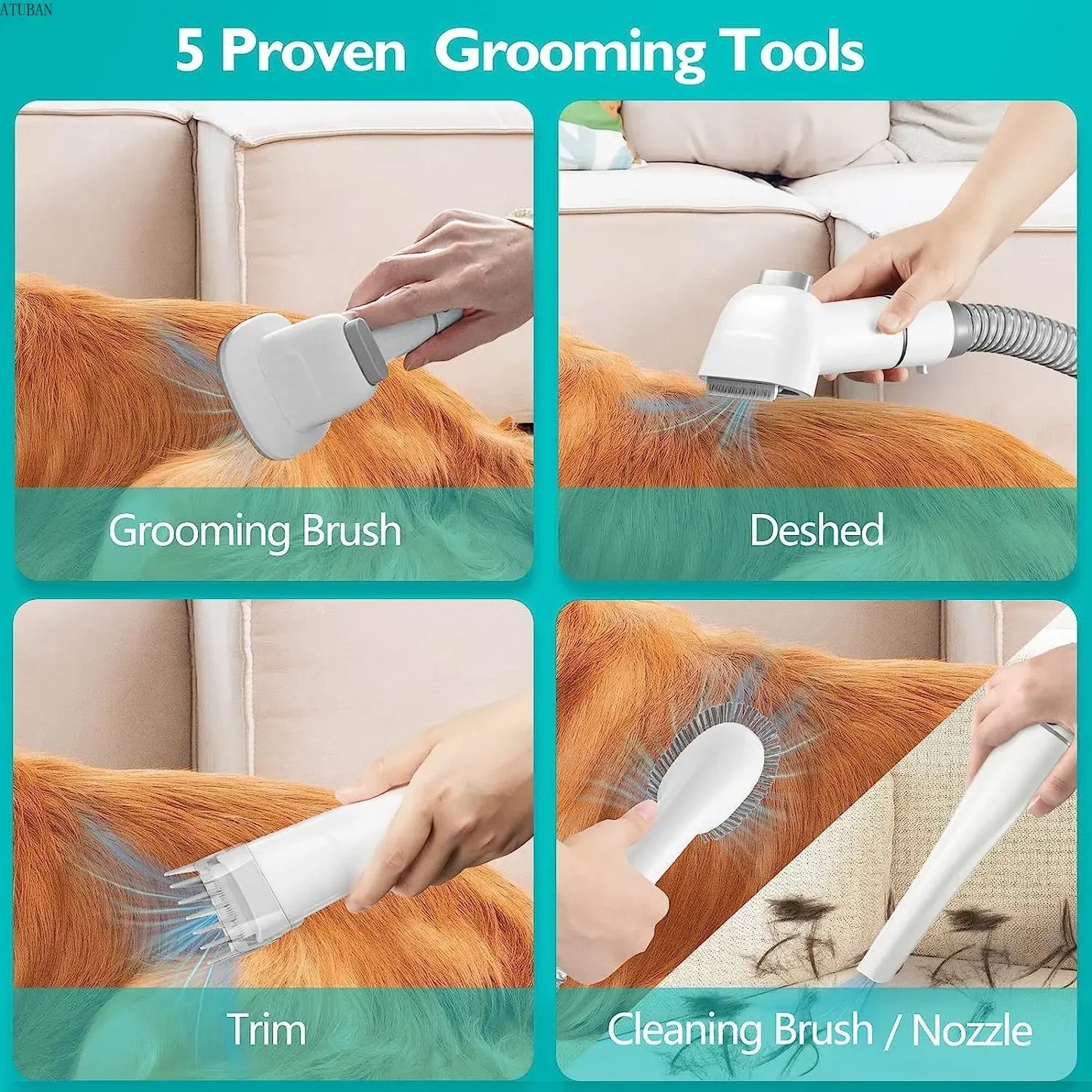 Pet Grooming Vacuum