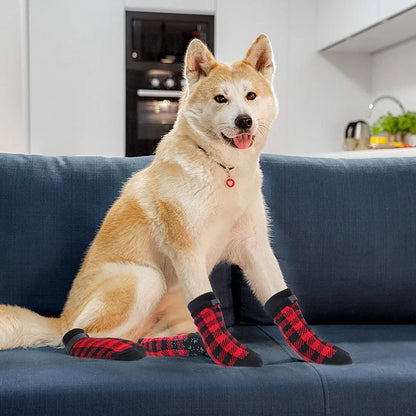 Plaid Anti-Slip Socks