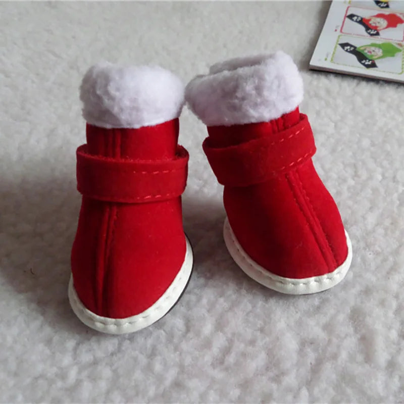 4 Piece Santa Bootie