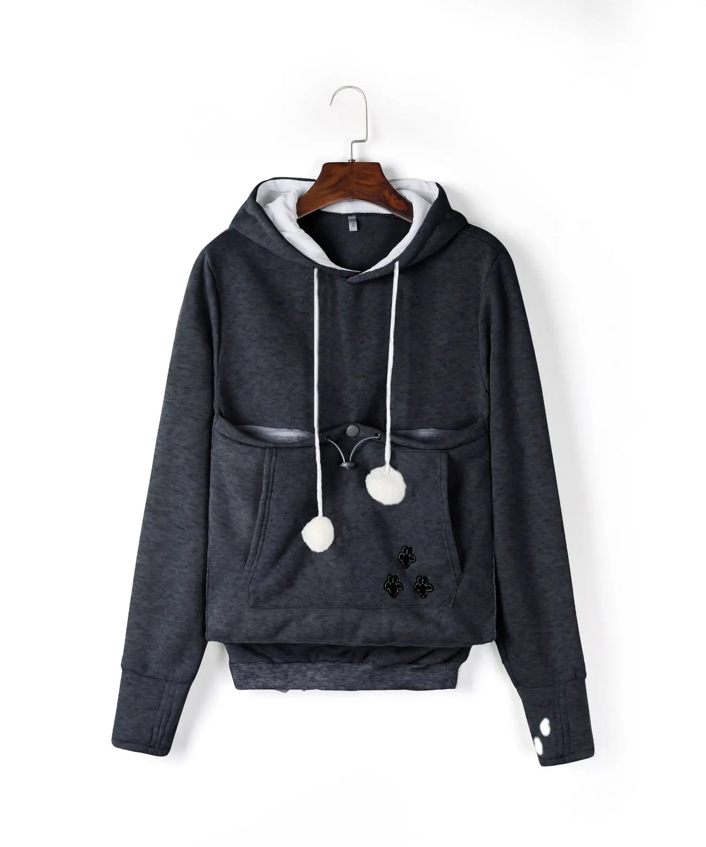 Sweatshirt Hoodie with Kangaroo Pouch