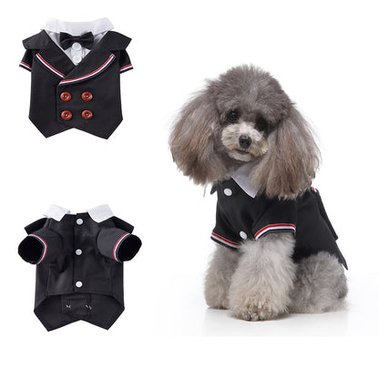 Gentleman Dog Clothes Dog Wedding Outfit