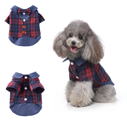 Gentleman Dog Clothes Dog Wedding Outfit