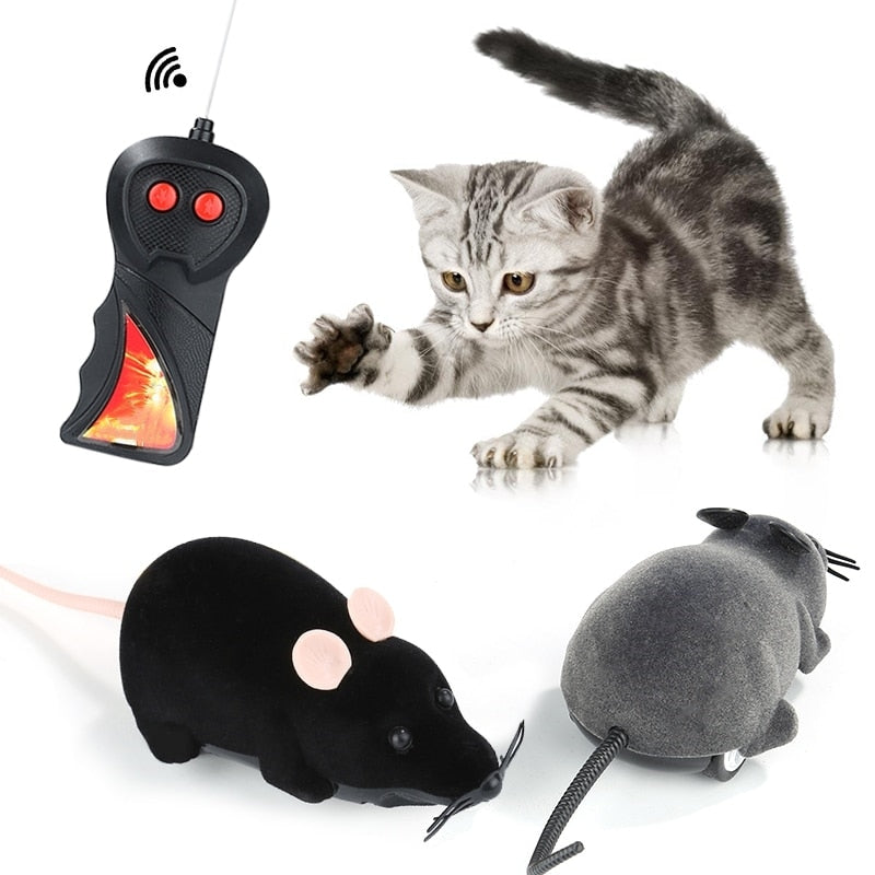 Funny Rat - Cat Toy With Remote Control Multicolor