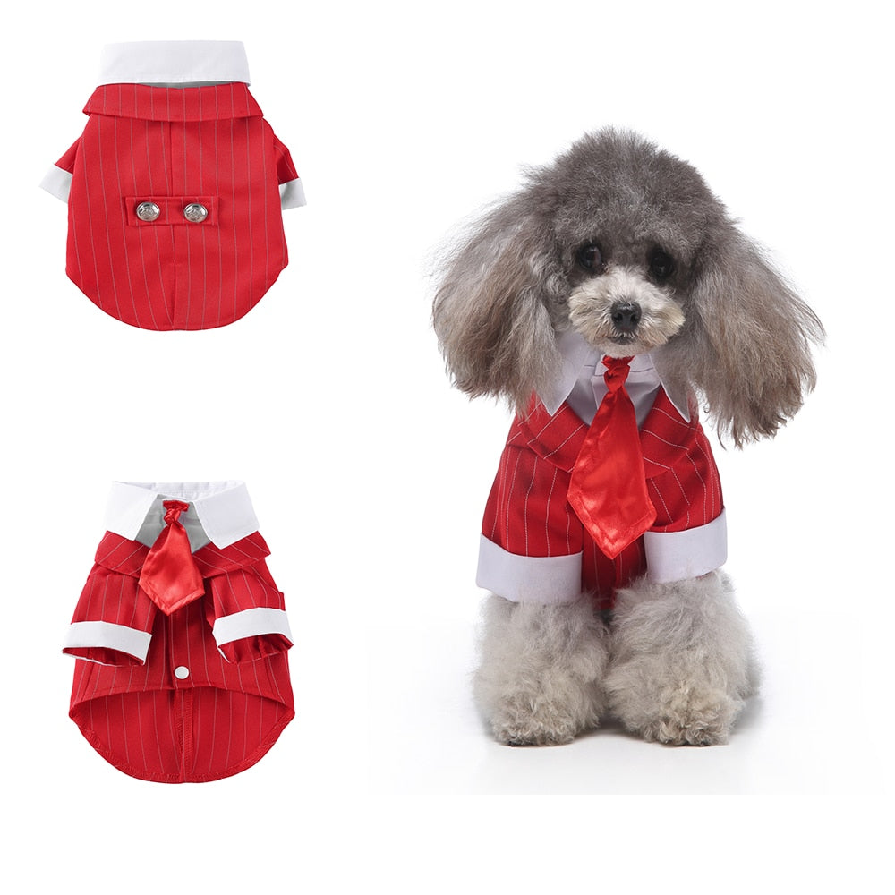 Gentleman Dog Clothes Dog Wedding Outfit