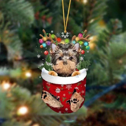 Frenchie Christmas Ornament