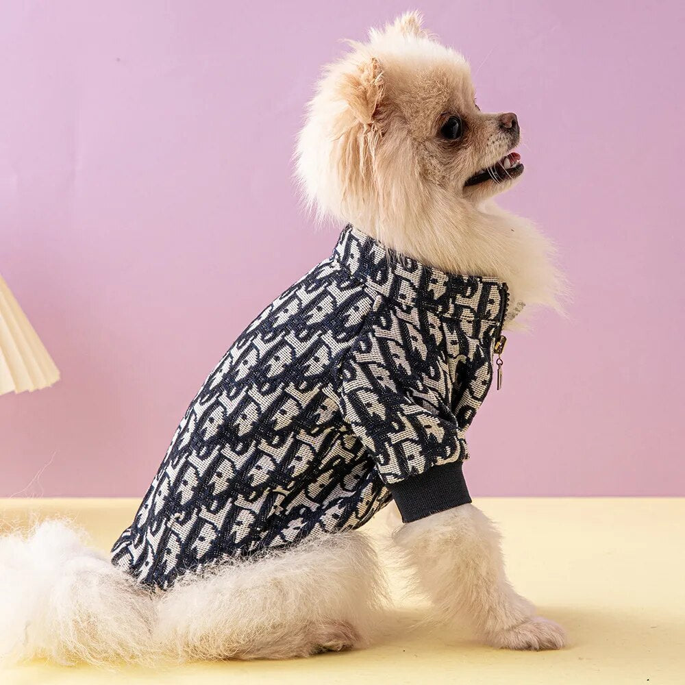 Pomeranian Faux Luxury Sweatshirt