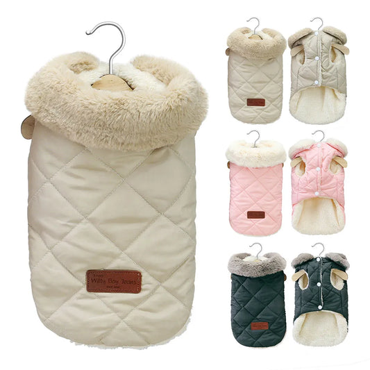 Winter Dog Quilt Vest