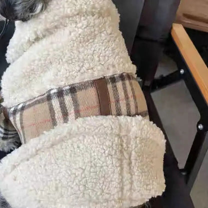 Faux Designer Dog Jacket