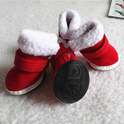 4 Piece Santa Bootie