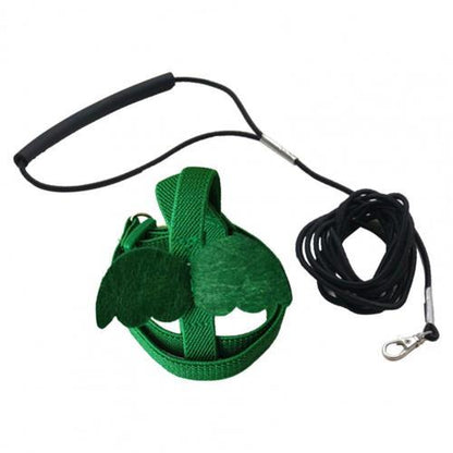 Long Cable Bird Harness Leash Anti-Bite Training