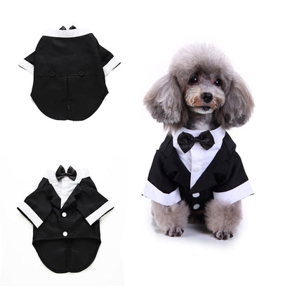 Gentleman Dog Clothes Dog Wedding Outfit