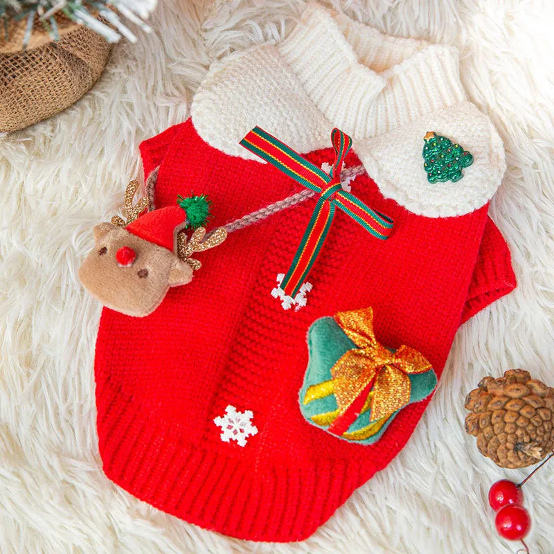 Christmas Embroidered Sweater