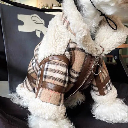 Faux Designer Dog Jacket