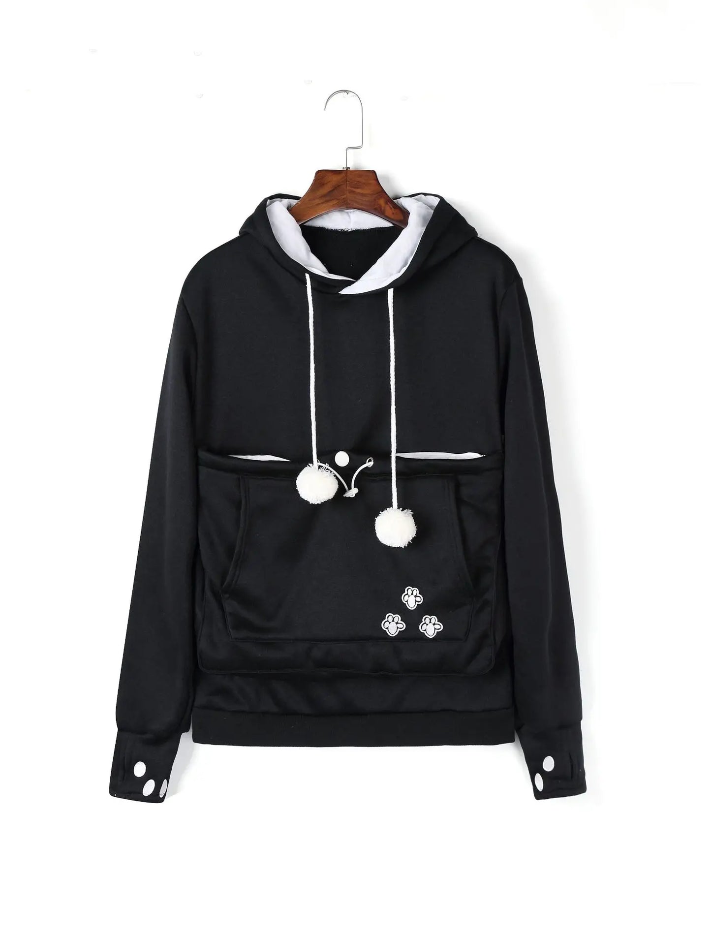 Sweatshirt Hoodie with Kangaroo Pouch