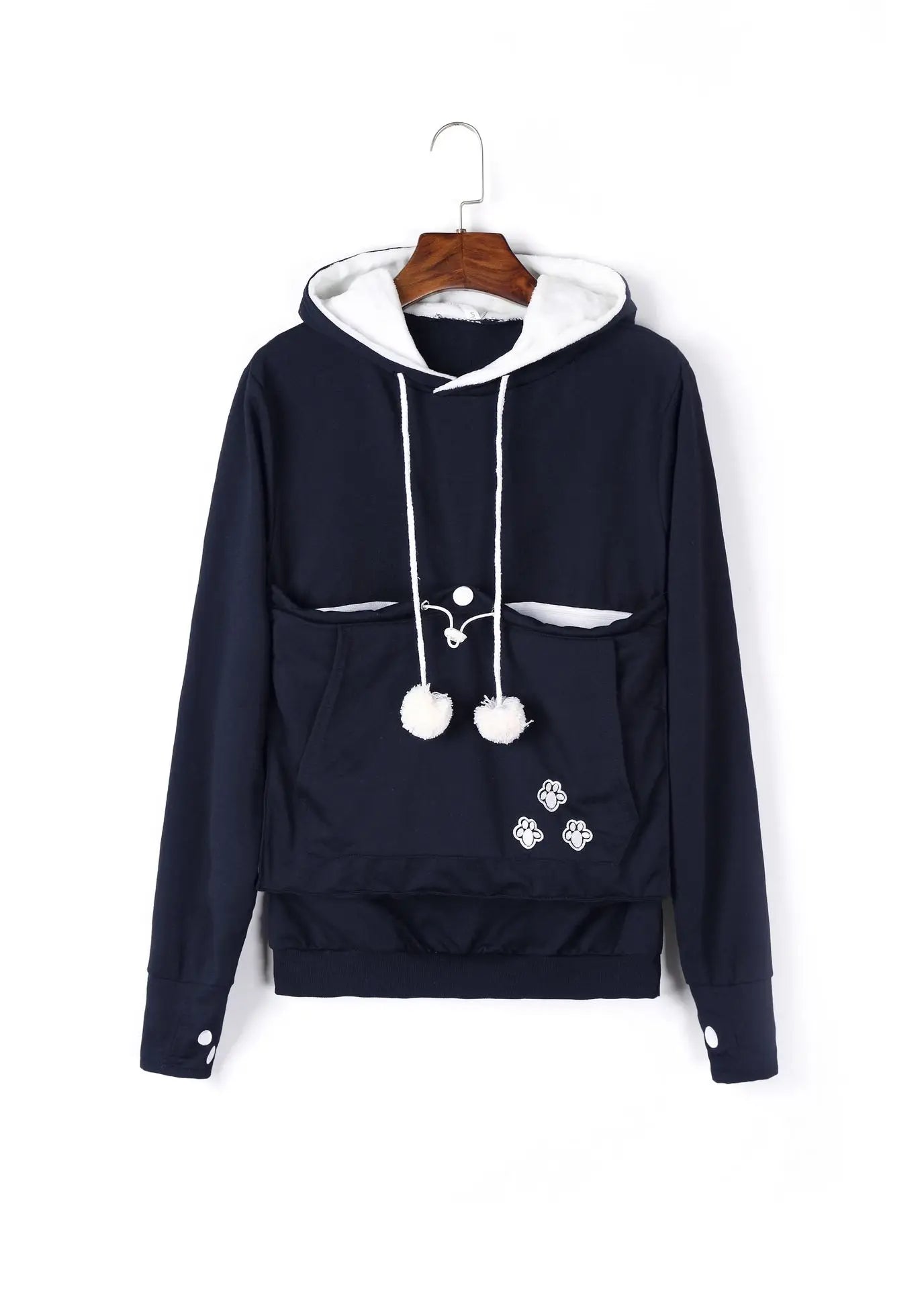 Sweatshirt Hoodie with Kangaroo Pouch