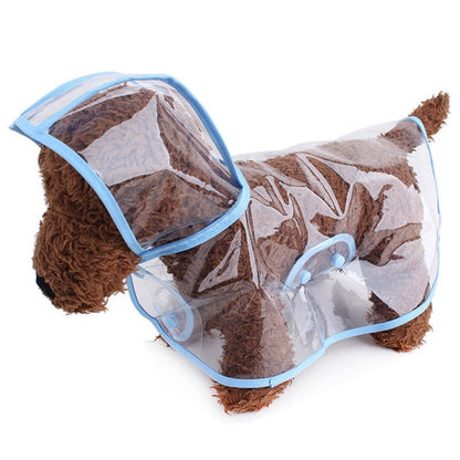 Pet Dog Puppy Transparent Rainwear Raincoat