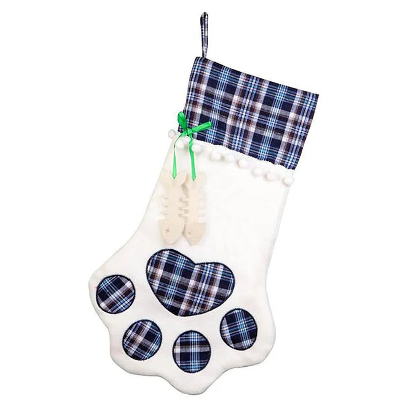 Pup Paw Christmas Stocking