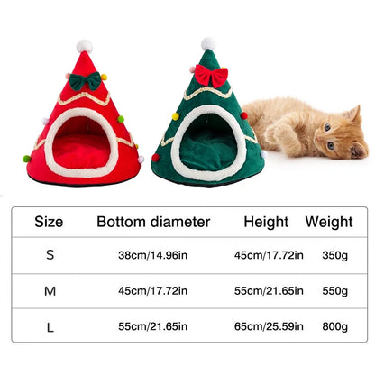 Christmas Cat House