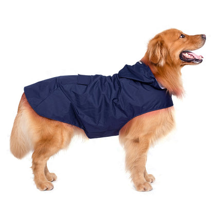 Reflective Dog Raincoat: Stay Dry in Style!