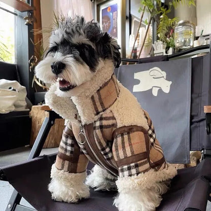 Faux Designer Dog Jacket