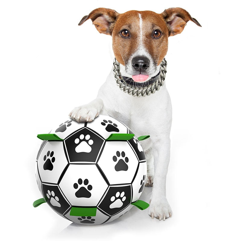 Interactive Dog Toys Pet Football Toys with Grappling Hook