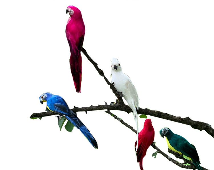 25/35cm Simulation Parrot Garden Decoration