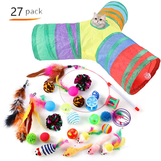 27 Pack Cat Toys