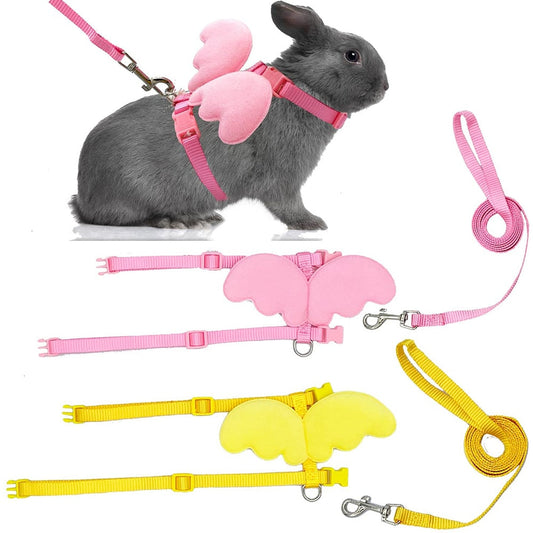 Angel Wing Rabbit Harness and Leash