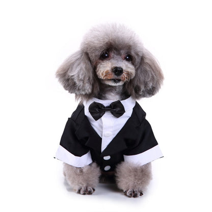 Gentleman Dog Clothes Dog Wedding Outfit